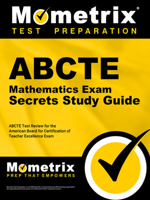 cover image of ABCTE Mathematics Exam Secrets Study Guide